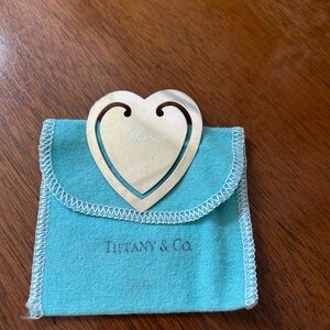 Authentic Tiffany ❤️ Bookmark 925 “MOM”
